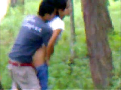 Desi girlfriend outdoor gender with go steady with