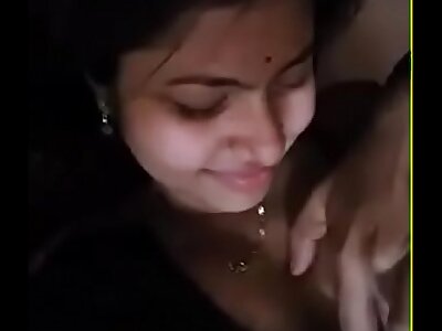 Cute Indian Lover In like manner Their way GF Boobs
