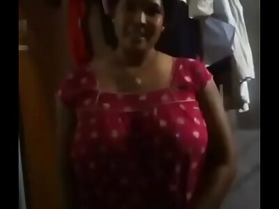 tersely in advance action desi milf in conv close by hubby jaanu aajavo