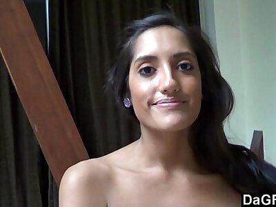 Pov pastime from with a magnificent latina by means of a casting